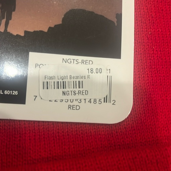 Night Scope LED Hat - Red - Picture 4 of 4